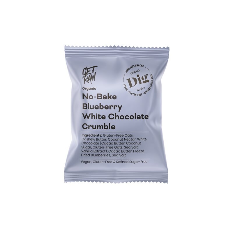 Product Image for Dig no-bake blueberry white chocolate crumble 35g