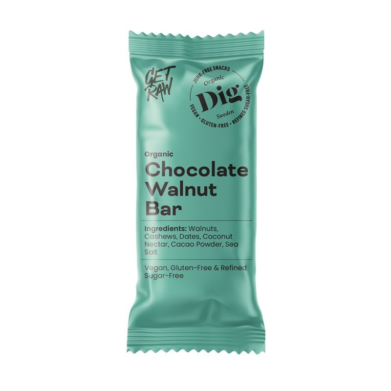 Product Image for Dig chocolate walnut bar 42g