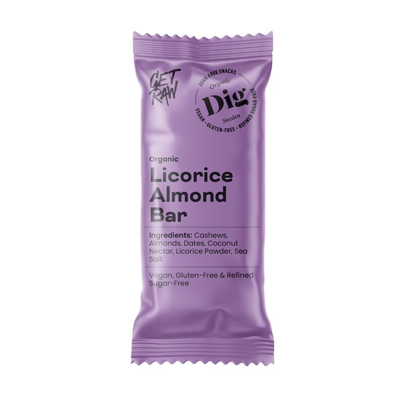 Product Image for Dig licorice almond bar 42g