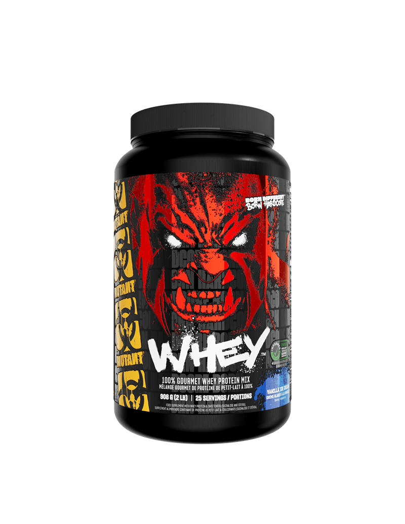 Mutant Whey Vanilla Ice Cream 908g | Kosttillskott - Träningstillskott - Efter träning | Gymkraft