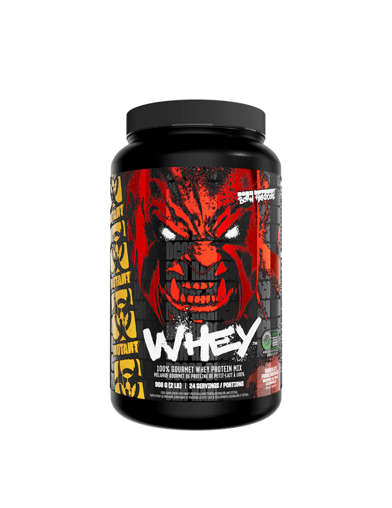 Mutant Whey Chocolate Fudge Brownie 908g | Kosttillskott - Träningstillskott - Efter träning | Gymkraft
