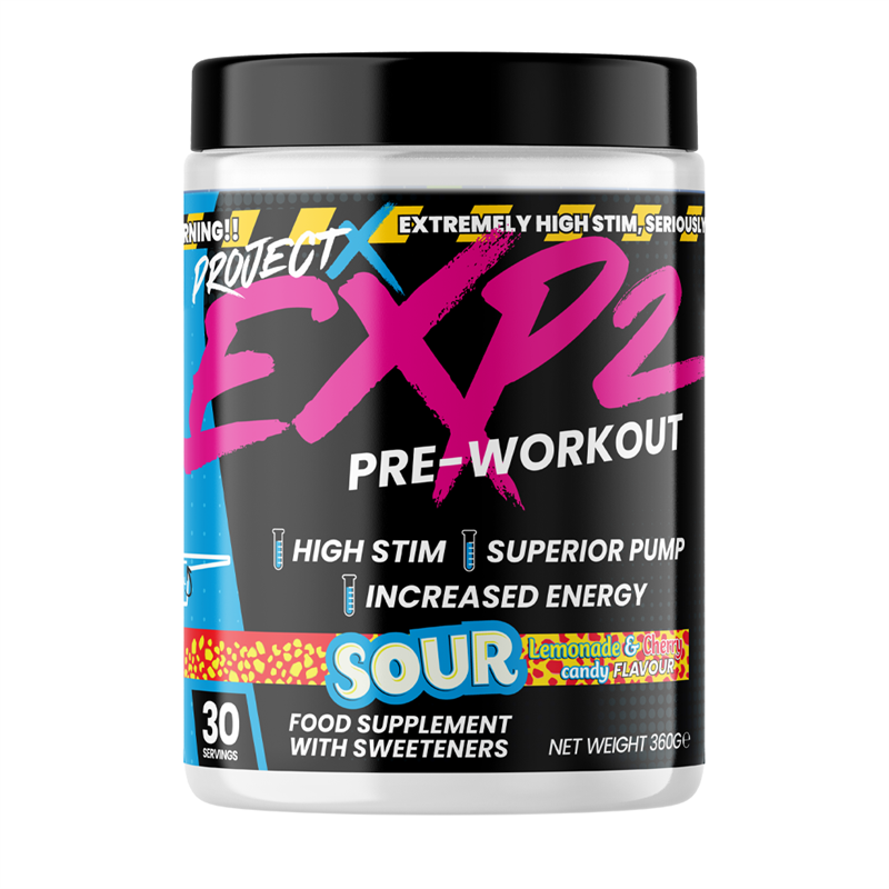 Project X EXP2 Sour Lemonade & Cherry Candy 360g