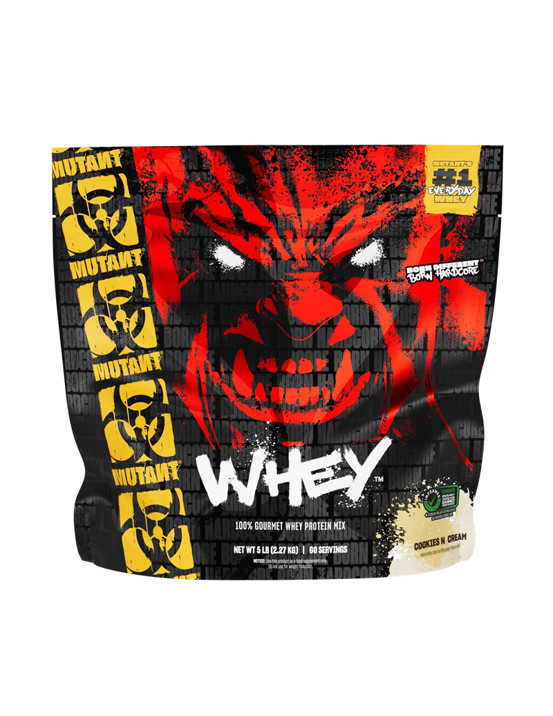 Mutant Whey Cookies&Cream 2,27kg | Kosttillskott - Träningstillskott - Efter träning | Gymkraft
