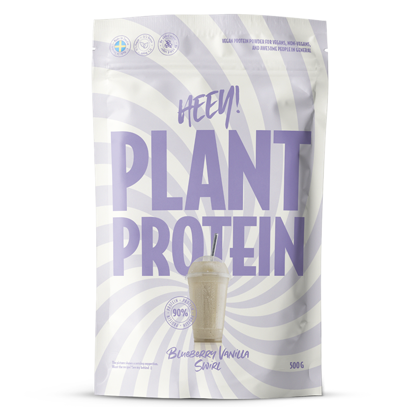 Product Image for Proteinpulver - Heey! -  Plant Protein Blueberry Vanilla Swirl 500g