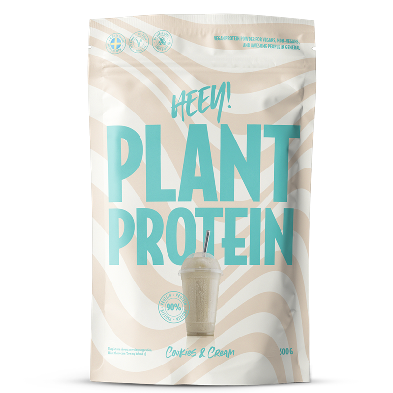 Product Image for Proteinpulver - Heey! -  Plant Protein Cookies&cream 500g