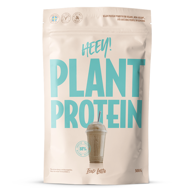 Product Image for Proteinpulver - Heey! -  Plant Protein Iced Latte 500g