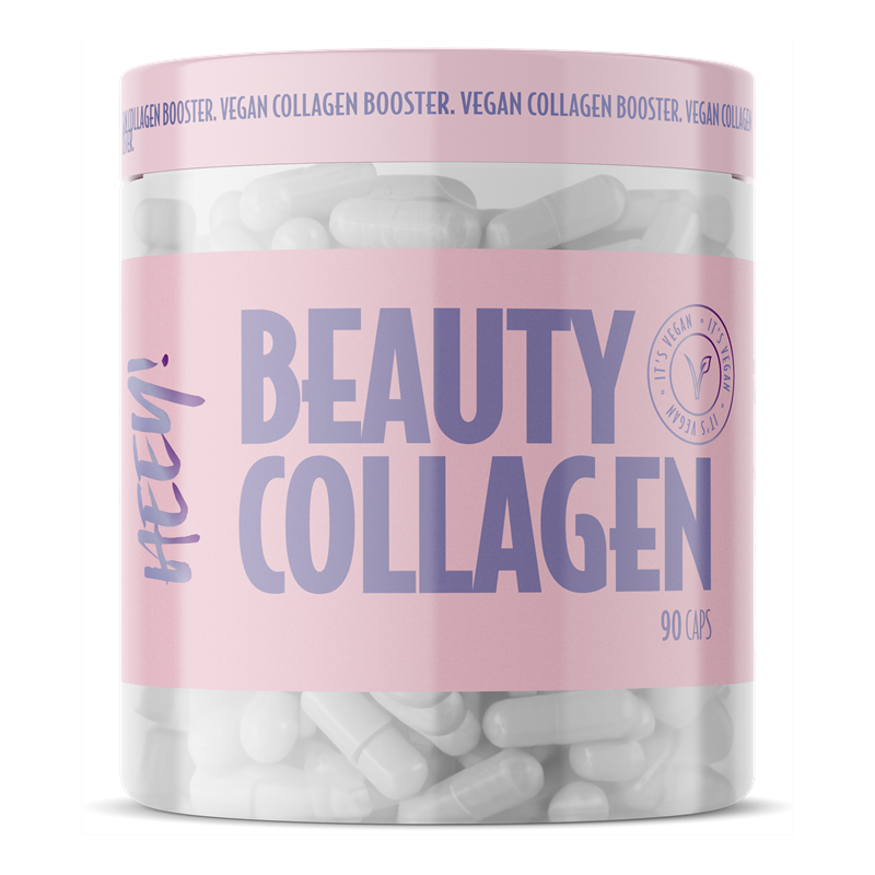 Heey! Beauty Collagen + Hyaluronic Acid 90 kapslar | Kosttillskott - Vitaminer & Mineraler - B-vitamin | Gymkraft