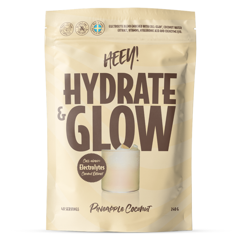 Heey! Hydrate & Glow Pineapple Coconut 240g