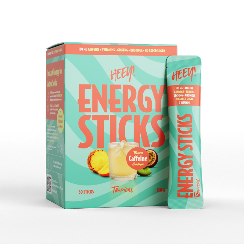 Heey! Energy Sticks Tropisk 30-pack