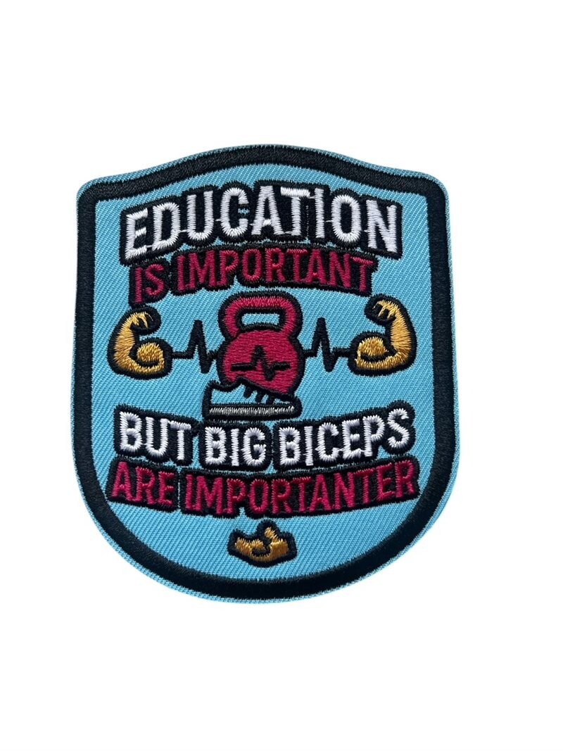 Big Biceps Patch | Träningstillbehör - Träningsväskor & Ryggsäckar | Gymkraft