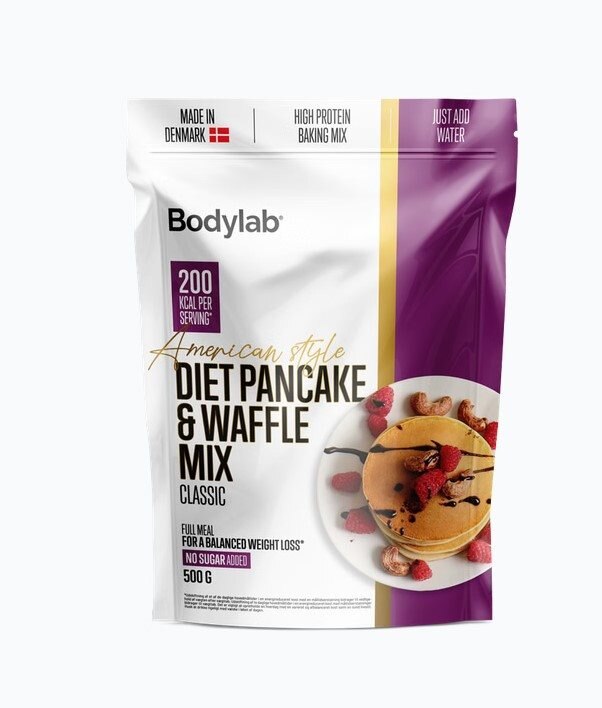 Bodylab Diet Pancake Classic 500g | Kosttillskott - Viktkontroll - Viktminskning | Gymkraft