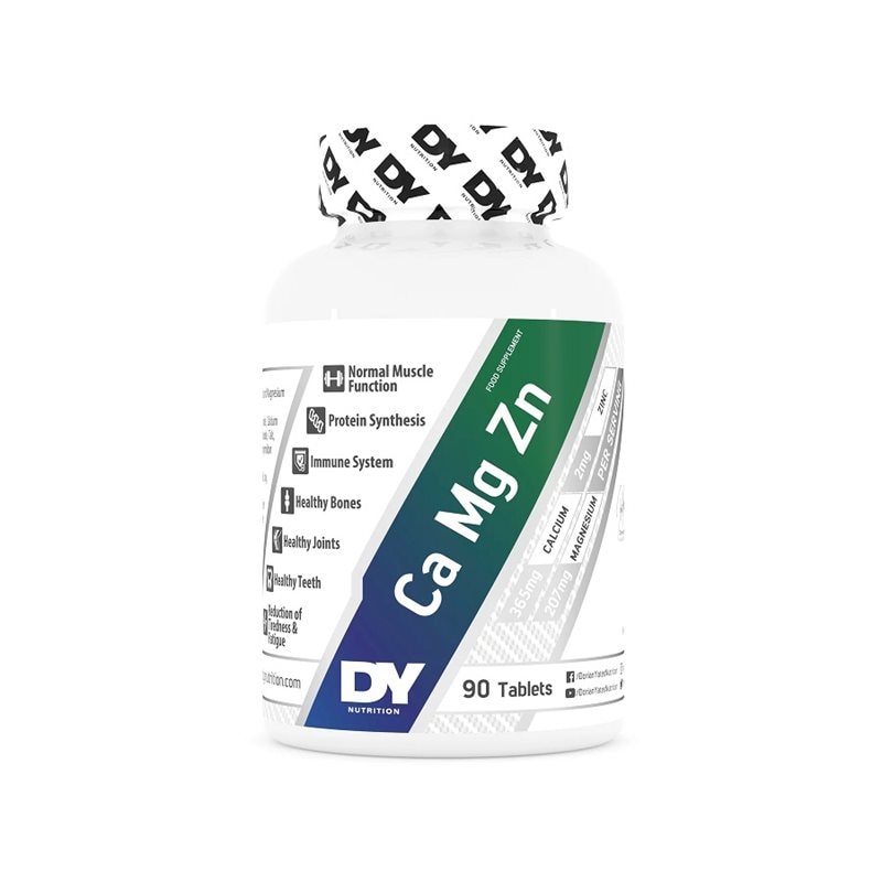 DY Nutrition CA-MA-ZA 90 tabletter | Kosttillskott - Vitaminer & Mineraler - Magnesium | Gymkraft