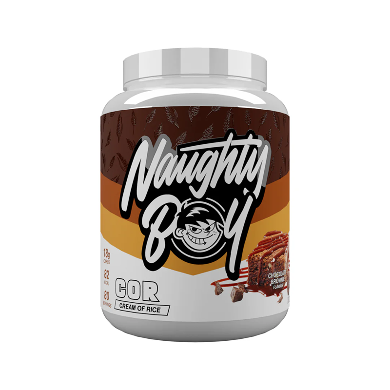 Naughty Boy Cream Of Rice Chocolate Brownie 2kg | Hälsokost - Livsmedel - Gröt & Gryn | Gymkraft