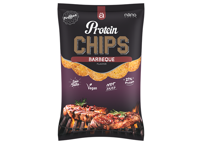 Näno Supps Protein Chips BBQ 40 g | Kampanjer 1 - Snacks kampanj! Köp minst 3 - få 15% EXTRA rabatt | Gymkraft