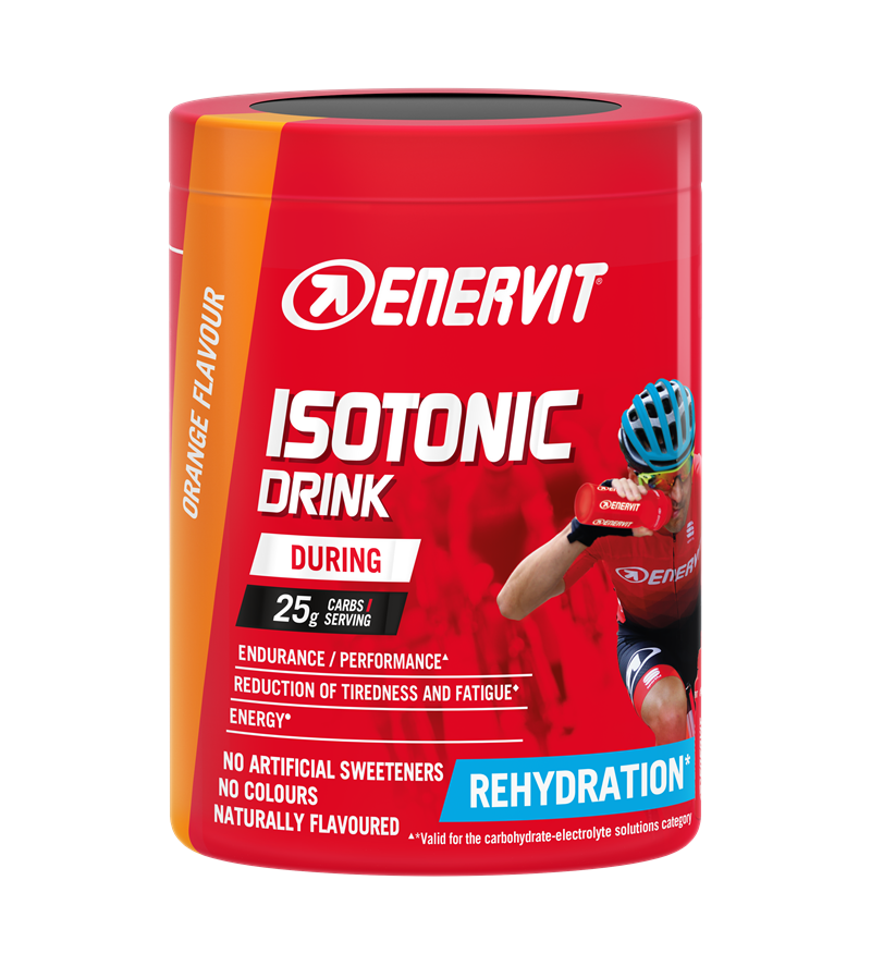 Enervit Isotonic Drink Apelsin 420g | Kosttillskott - Träningstillskott - Efter träning | Gymkraft