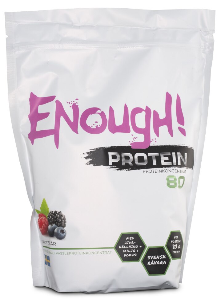 Enough Proteinpulver Skogsbär 1000g