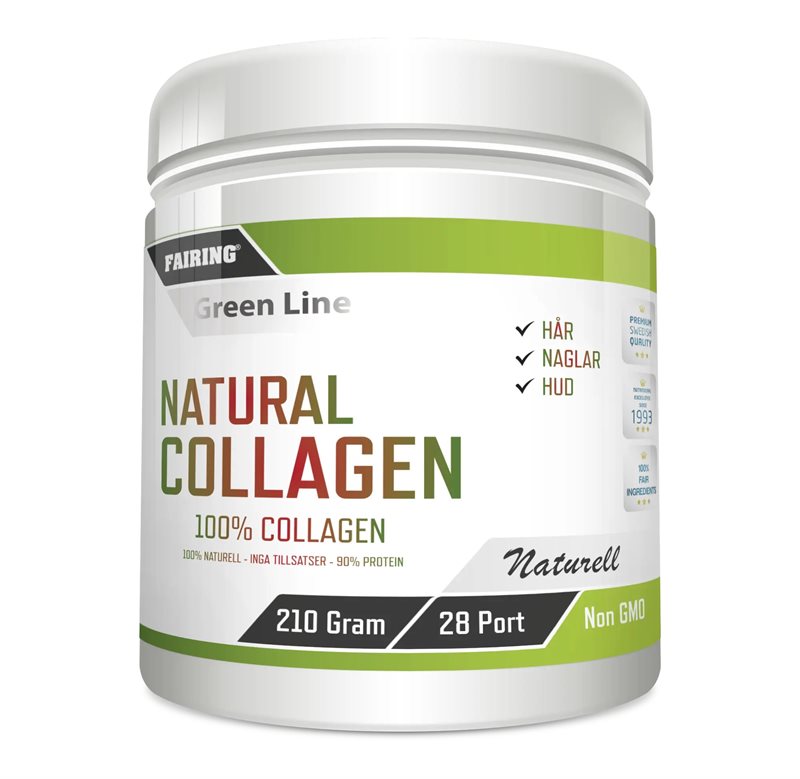 Fairing Natural Collagen 210g | Hälsokost - Led- och muskelvärk | Gymkraft