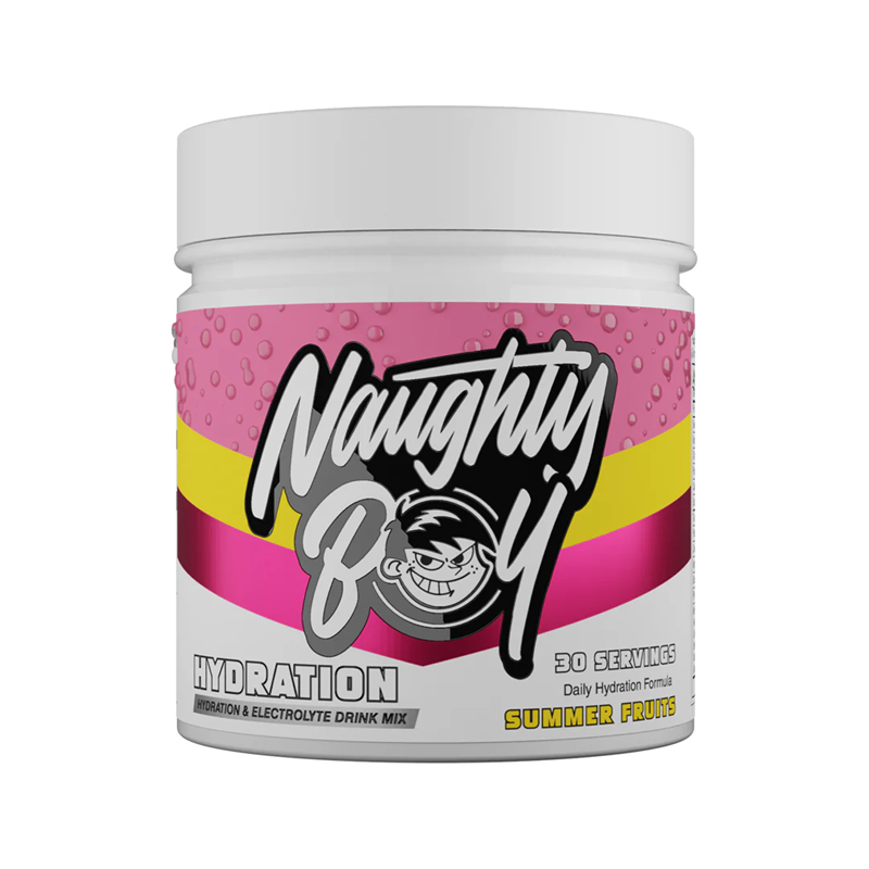 Naughty Boy Hydration Summer Fruits 210g | Kosttillskott - Träningstillskott - Efter träning | Gymkraft