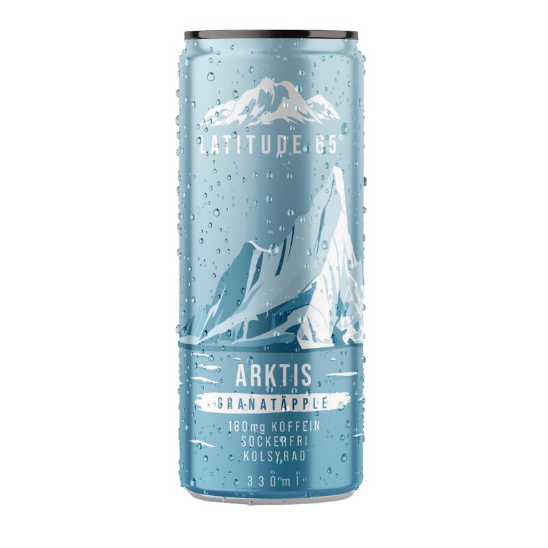 Latitude 65 Arktis Granatäpple 330ml | Kampanjer 1 - Mixflak Latitude 65 | Gymkraft