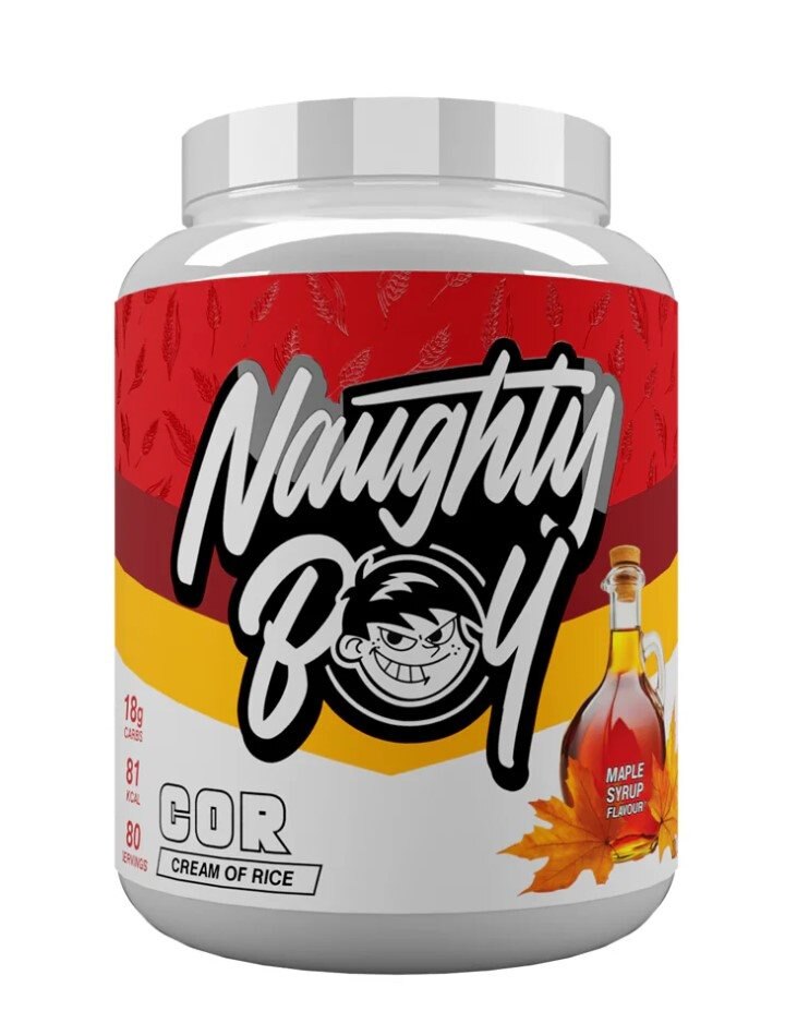 Naughty Boy Cream of Rice COR Maple Syrup 2kg | Hälsokost - Livsmedel - Gröt & Gryn | Gymkraft