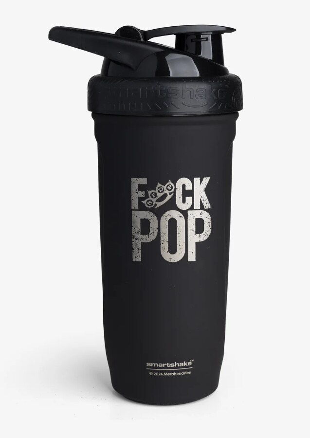 SmartShake Reforce Steel Five Finger Death Punch, Fuck Pop 900ml | Träningstillbehör - Vattenflaskor & Shakers | Gymkraft