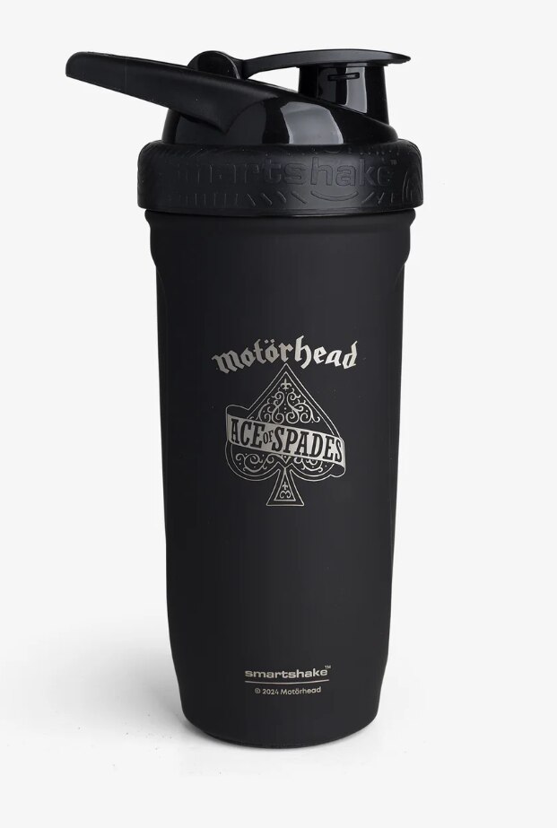 SmartShake Reforce Steel Motörhead - Ace of Spades 900ml | Träningstillbehör - Vattenflaskor & Shakers | Gymkraft