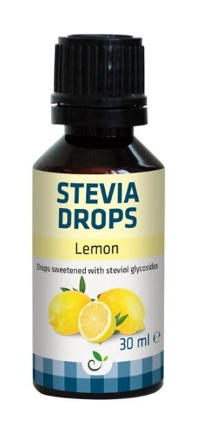 Sukrin Stevia Drops Lemon 30 ml | Hälsokost - Livsmedel - Matlagning | Gymkraft