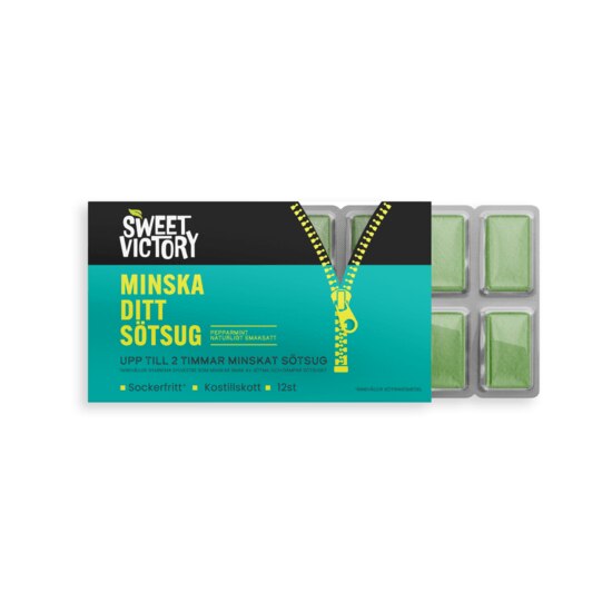 Sweet Victory Tuggummi Pepparmint 12st