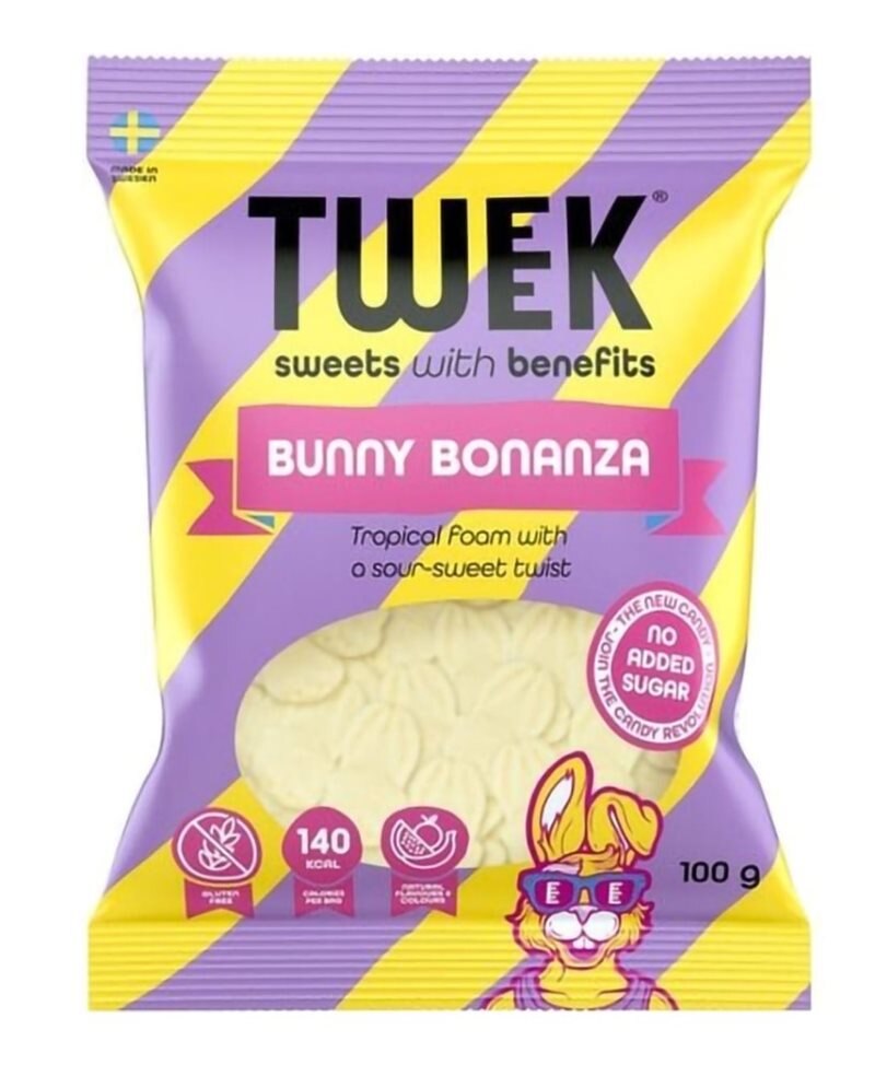 TWEEK Bunny Bonanza 100g | Hälsokost - Livsmedel - Snack & Godis | Gymkraft