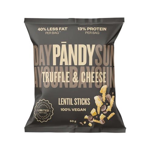 Pändy Lentil Chips Truffle & Parmesan 50g