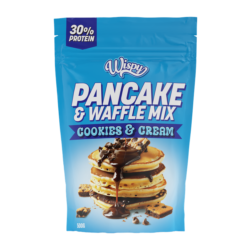 Wispy Pancake Cookies & Cream 500g | Kosttillskott - Proteinpulver - Proteinpannkakor | Gymkraft