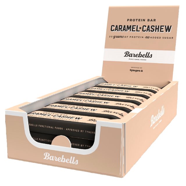 Product Image for Barebells protein bar caramel cashew 12x55g