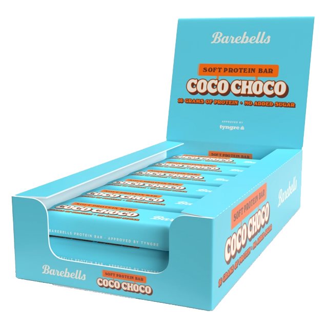 Barebells Soft Protein Bar Coco Choco 12x55g | Kampanjer 1 - Bars Kampanj! Köp minst 3 - Få 15% EXTRA rabatt! | Gymkraft