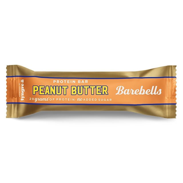 Barebells Protein Bar Peanut Butter 55g | Kampanjer 1 - Bars Kampanj! Köp minst 3 - Få 15% EXTRA rabatt! | Gymkraft