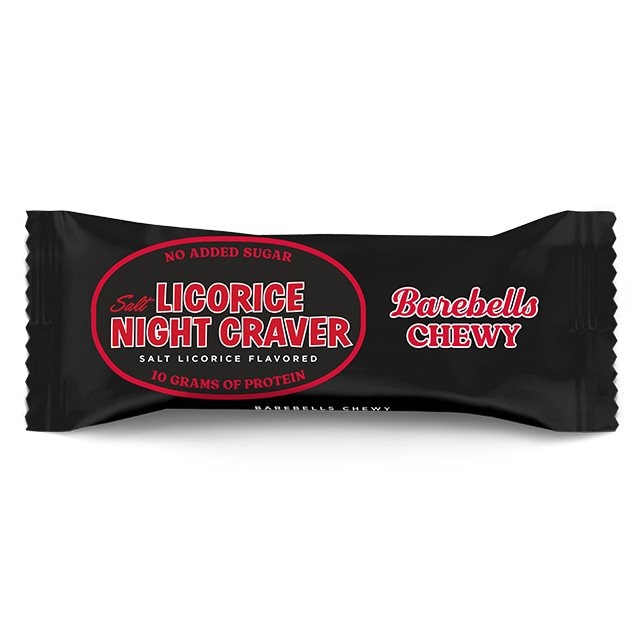 Barebells Chewy Licorice Night Craver 40g | Kosttillskott - Bars - Proteinbars - Barebells proteinbars | Gymkraft