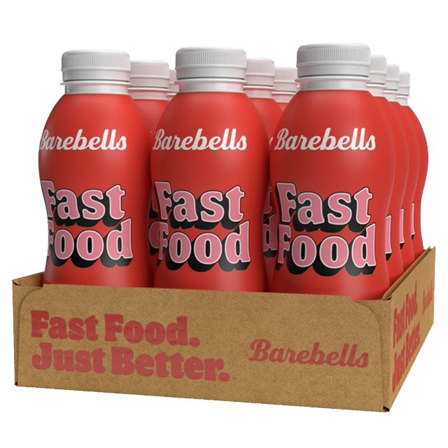 Barebells Fast Food Strawberry 12x500ml | Kampanjer - Easter deals | Gymkraft