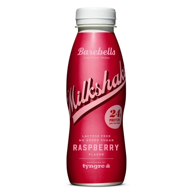 Product Image for Barebells milkshake raspberry 330ml