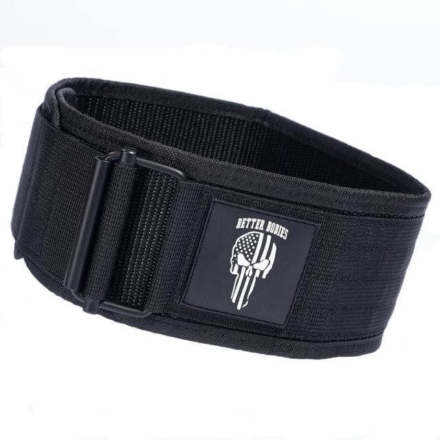 Better Bodies Quick Lock Belt Black | Varumärken - Better Bodies | Gymkraft