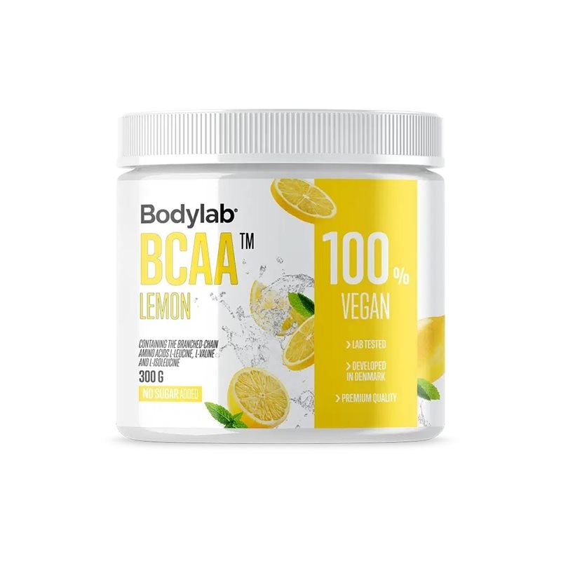 Bodylab BCAA Lemon 300g | Kampanjer 1 - Kampanj! Köp minst 3 - Få 15% EXTRA rabatt! | Gymkraft
