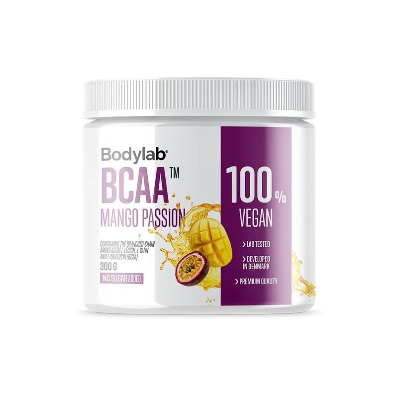 Bodylab BCAA Passion Mango 300g | Kampanjer 1 - Kampanj! Köp minst 3 - Få 15% EXTRA rabatt! | Gymkraft