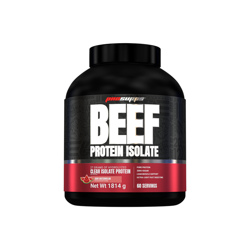 Pro Supps Beef Protein Isolate Sour Watermelon 1816g | Kosttillskott - Träningstillskott - Efter träning | Gymkraft