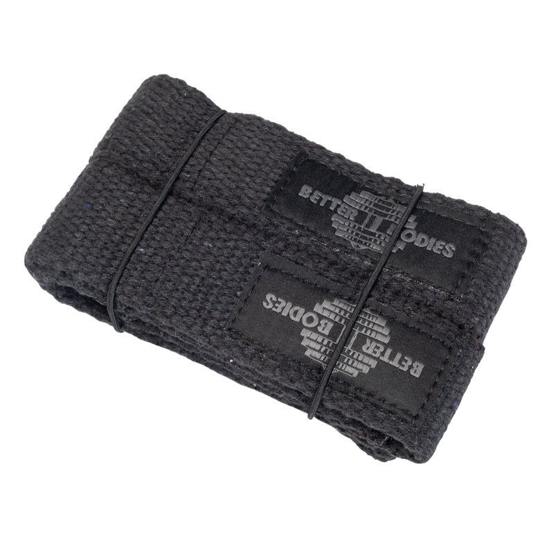 Better Bodies Lifting Straps OS Black | Träningstillbehör - Remmar & Lindor | Gymkraft