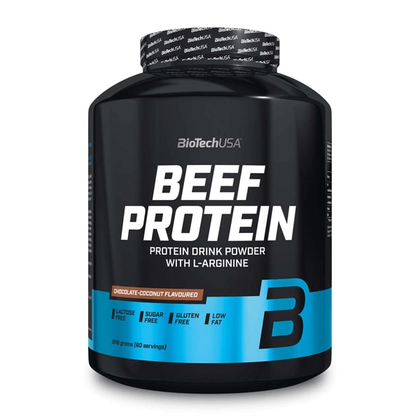 BioTechUSA Beef Protein Chocolate & Coconut 1816g | Kosttillskott - Proteinpulver - Beef protein | Gymkraft