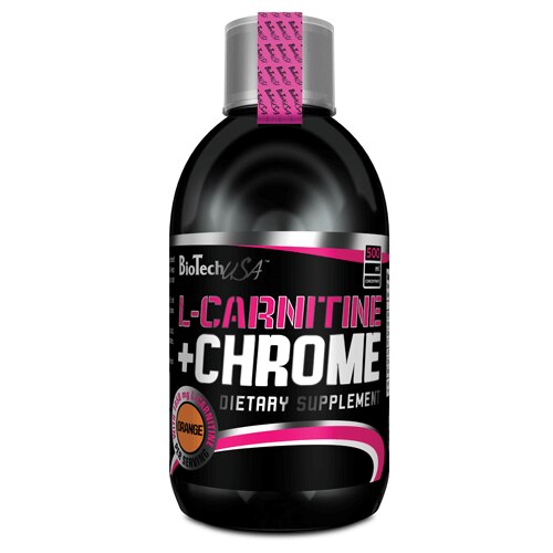 BioTechUSA L-Carnitine + Chrome Grapefruit 500ml