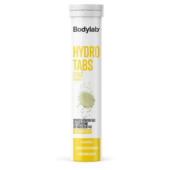 Bodylab Hydro tabs Citrus 1x20st | Kosttillskott - Träningstillskott - Före träning | Gymkraft