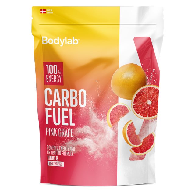 Bodylab Carbo Fuel Pink Grape 1kg | Kosttillskott - Träningstillskott - Under träning | Gymkraft