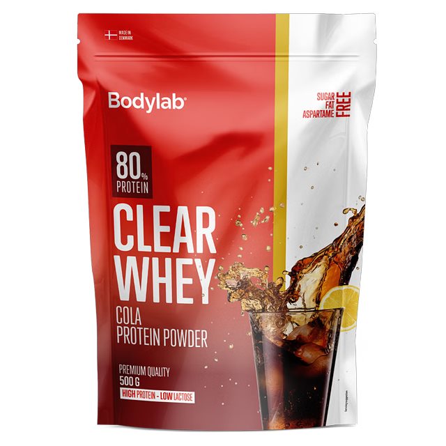 Bodylab Clear Whey Cola 500g | Kampanjer 1 - Kampanj! Köp minst 3 - Få 15% EXTRA rabatt! | Gymkraft