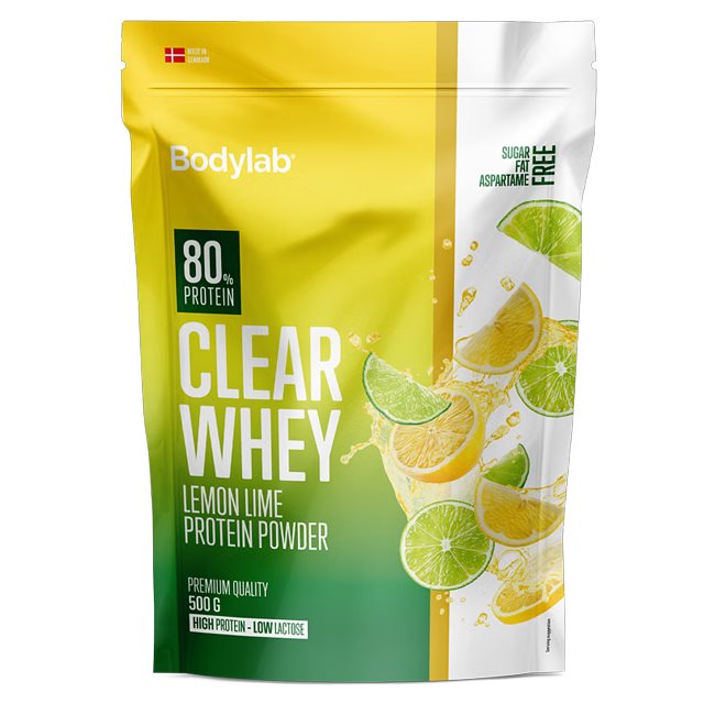 Bodylab Clear Whey Lemon Lime 500g | Kampanjer 1 - Kampanj! Köp minst 3 - Få 15% EXTRA rabatt! | Gymkraft