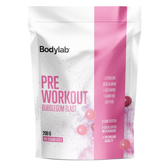 Product Image for Bodylab pre workout bubblegum blast 200g