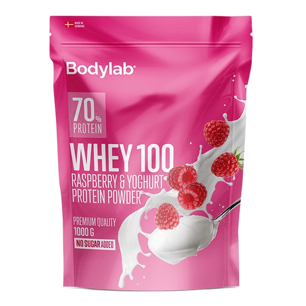 Product Image for Proteinpulver - Bodylab -  Whey 100 Raspberry Yoghurt 1kg